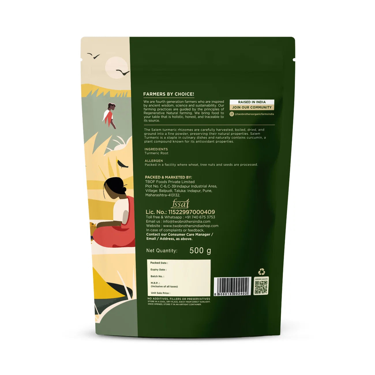 Salem Haldi (Ground Turmeric)