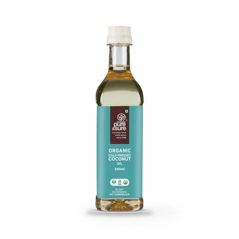 purepicked Cold-Pressed Coconut Oil 250ml pack