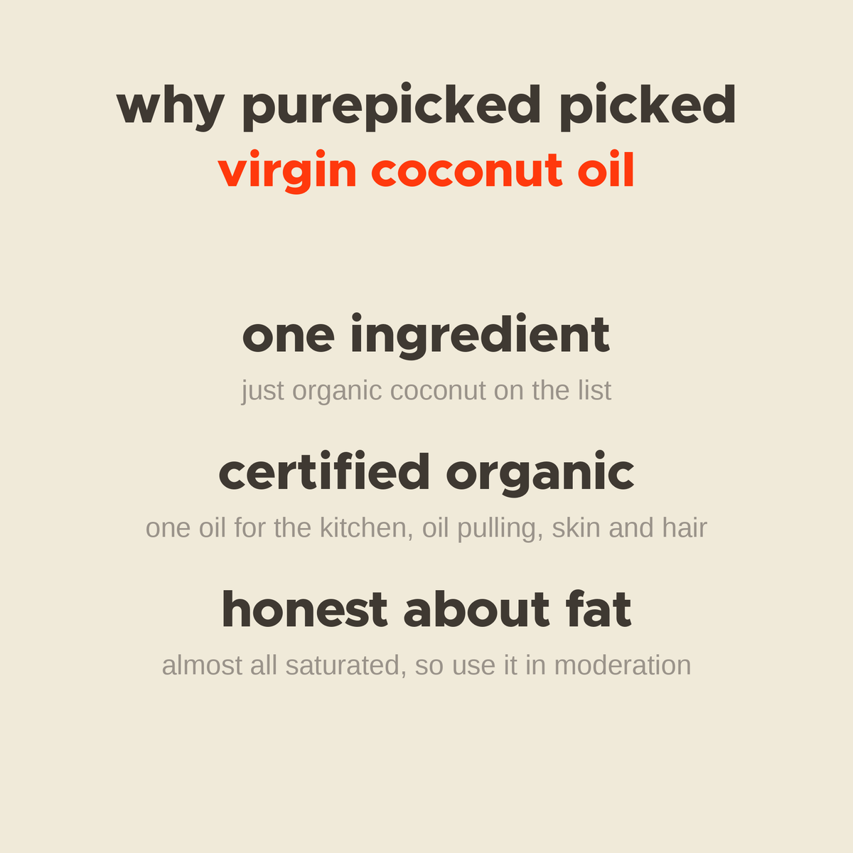 Why purepicked picked Virgin Coconut Oil