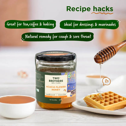 Acacia Honey, Raw Mono-Floral Unfiltered