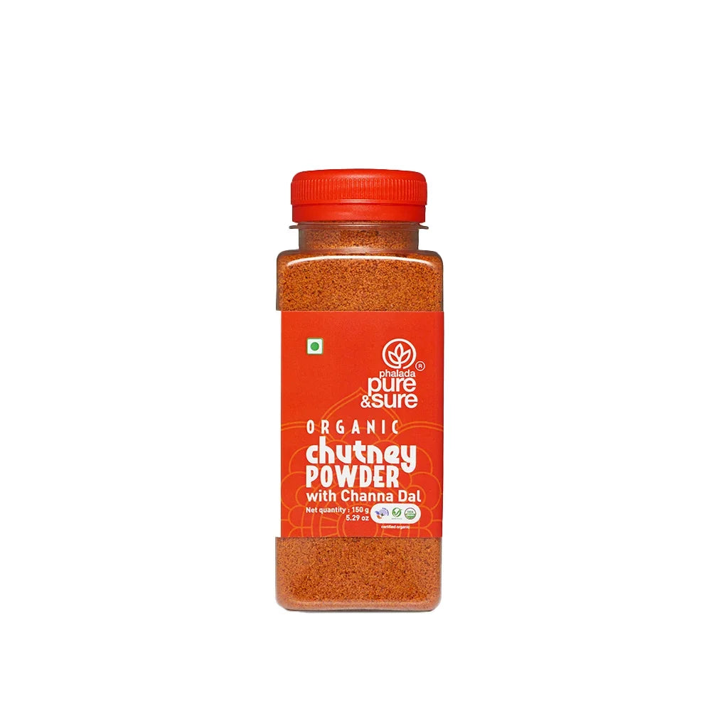 Chutney Powder with Channa Dal, 150 g jar, front of pack