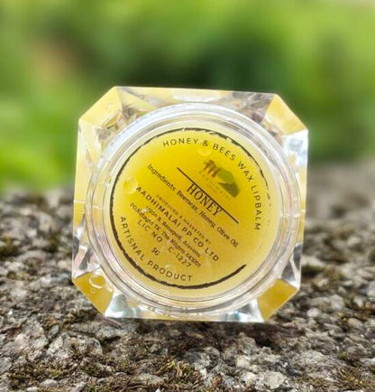 Aadhimalai Beeswax Lip Balm, honey, front of pack