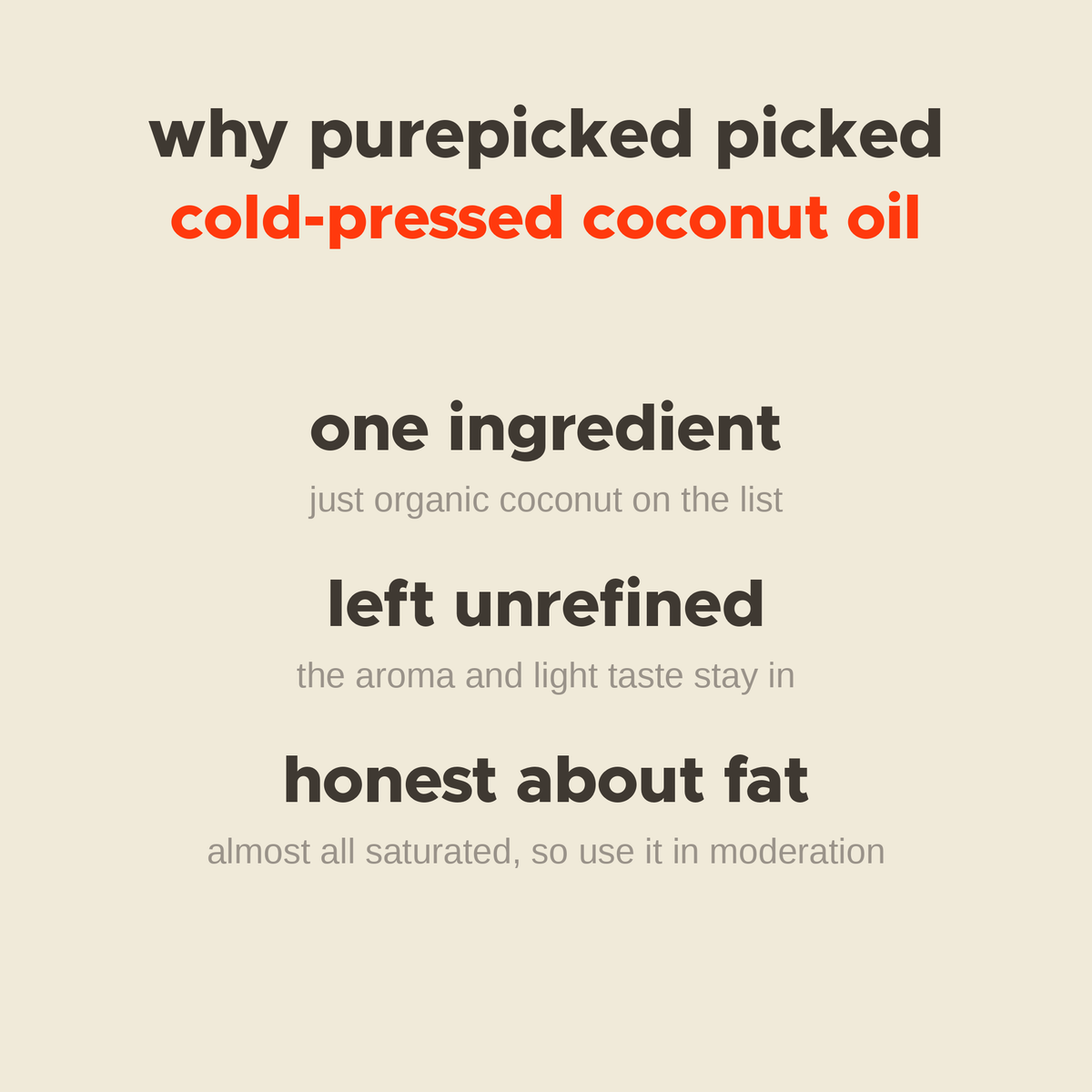 Why purepicked picked Cold-Pressed Coconut Oil