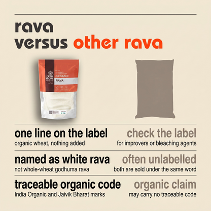 Rava versus other rava