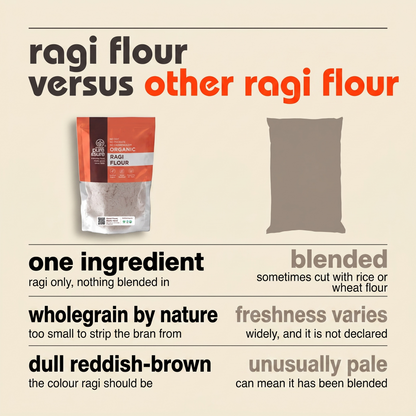 Ragi flour versus other ragi flour