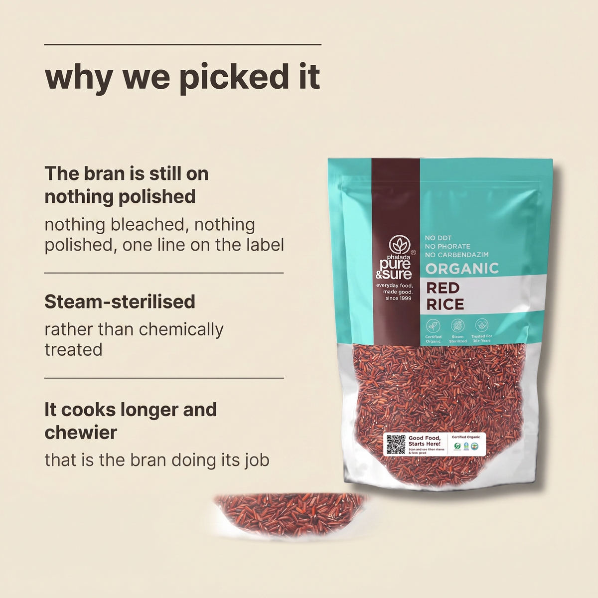 Why Purepicked chose this red rice