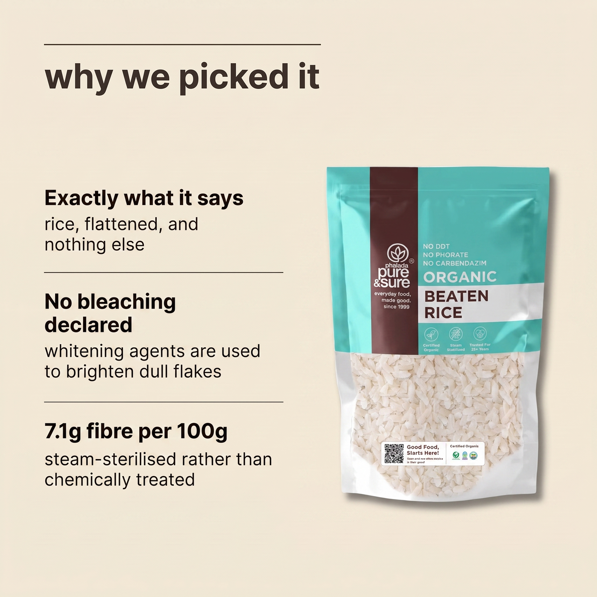Why Purepicked chose this poha