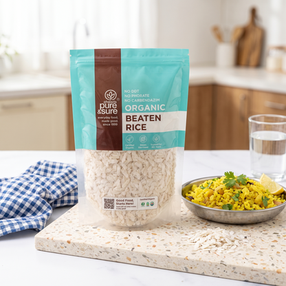 Poha pack with kanda batata poha