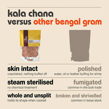 This kala chana versus other bengal gram