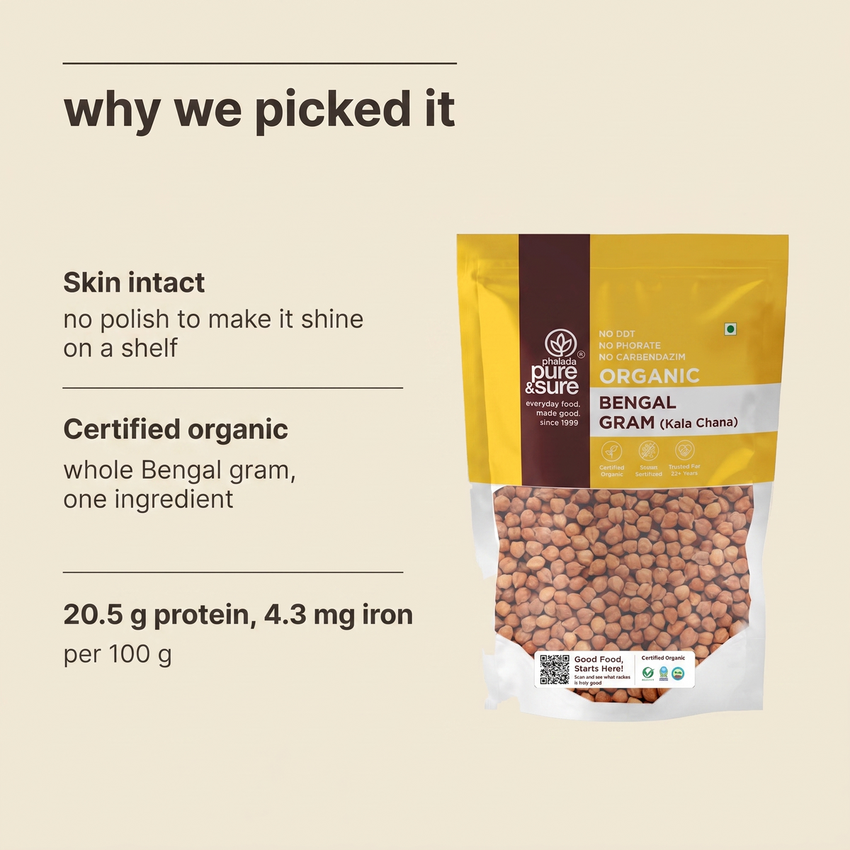 Why Purepicked chose this kala chana