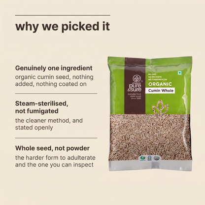Why Purepicked chose this cumin