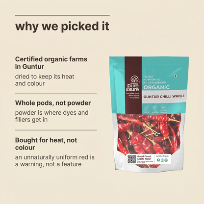 Why Purepicked chose this guntur chilli