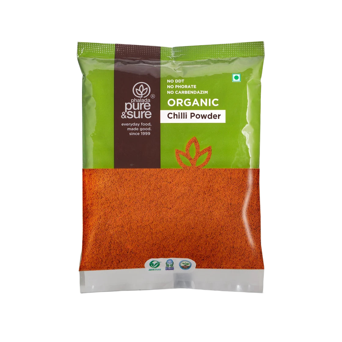 Pure & Sure organic Byadagi chilli powder pack