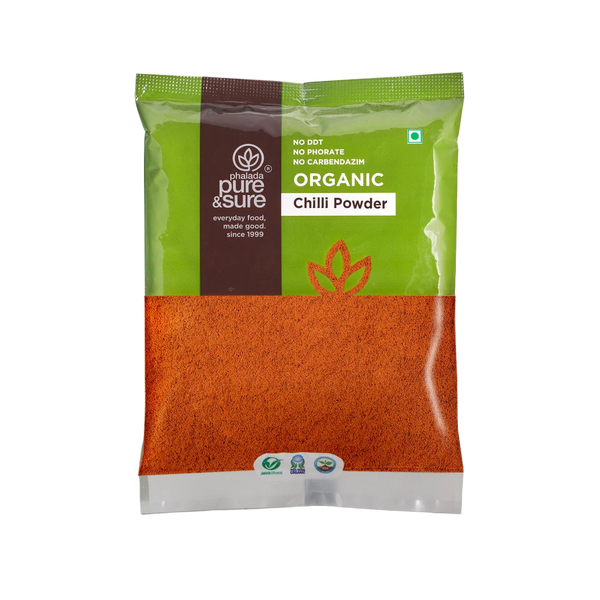 Pure & Sure organic Byadagi chilli powder pack