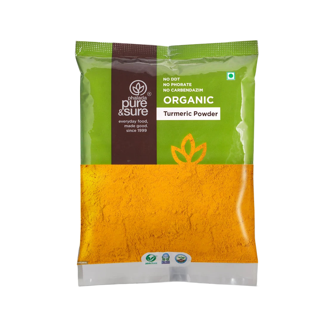 Pure & Sure organic turmeric powder pack