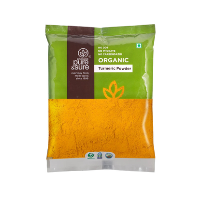Pure & Sure organic turmeric powder pack