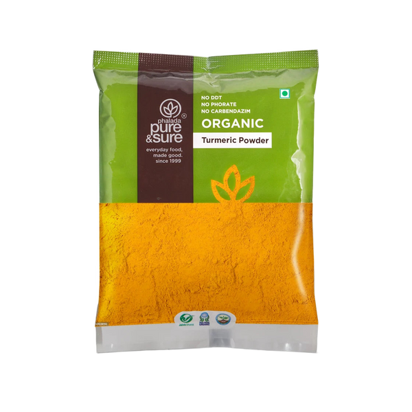 Pure & Sure organic turmeric powder pack