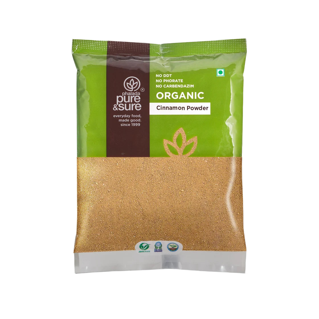 Pure & Sure organic cinnamon powder pack