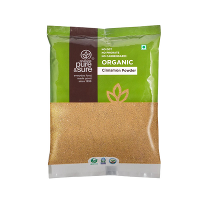 Pure & Sure organic cinnamon powder pack