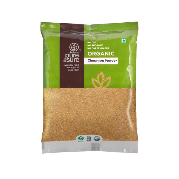 Pure & Sure organic cinnamon powder pack