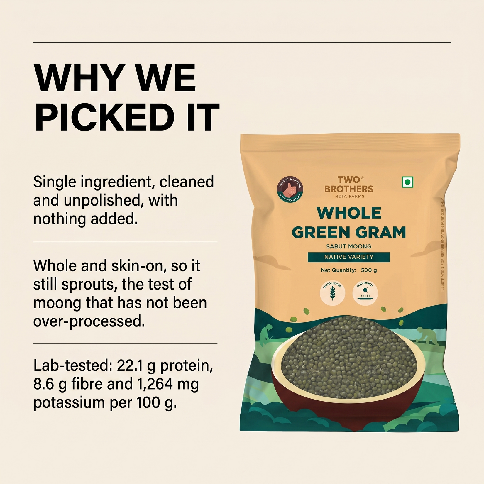 Why Purepicked chose it: unpolished, skin-on, lab-tested nutrition