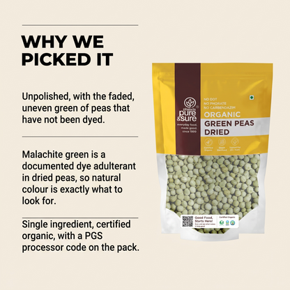 Why Purepicked chose it: undyed, single ingredient, certified organic