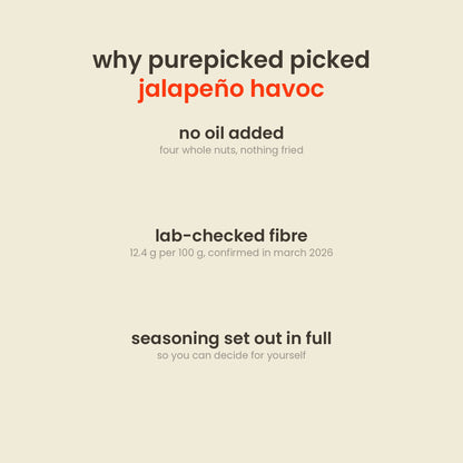 Why purepicked picked Jalapeño Havoc Nut Mix