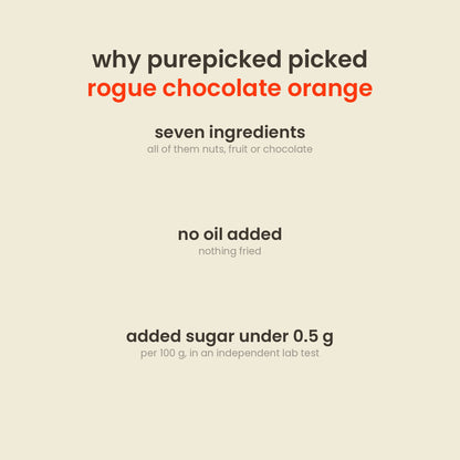 Why purepicked picked Rogue Chocolate Orange Nut Mix