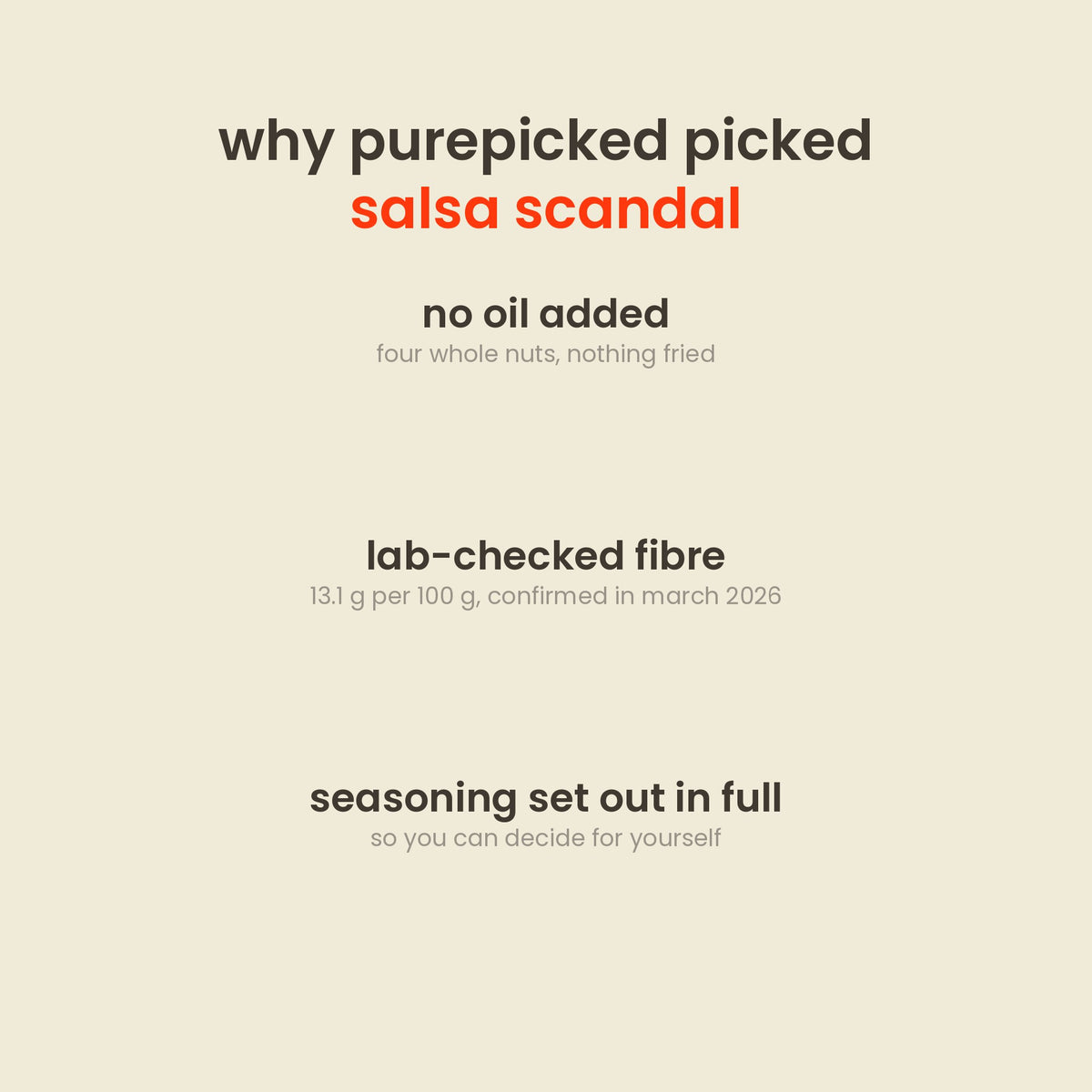 Why purepicked picked Salsa Scandal Nut Mix